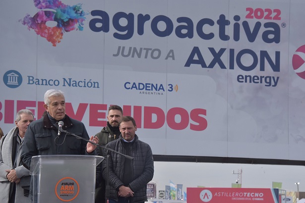 Ministro Julián Dominguez en Agroactiva / Twitter
