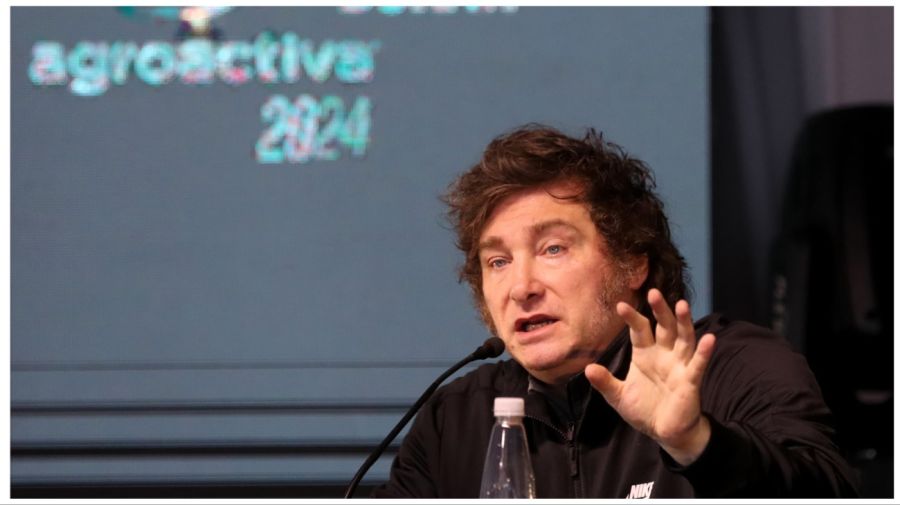 Milei en Agroactiva