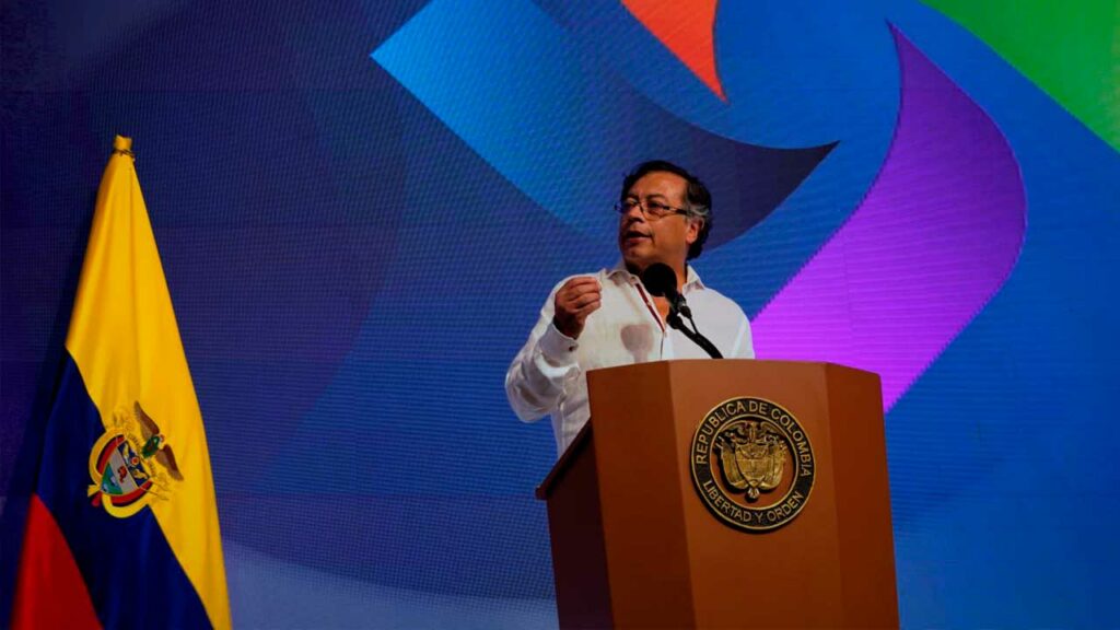 Presidente Gustavo Petro en el VII Congreso Nacional de Minería, en Cartagena