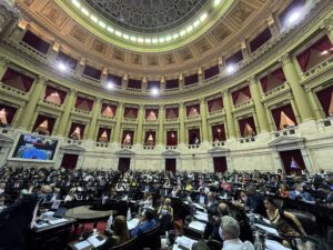Sesión en la Cámara de Diputados