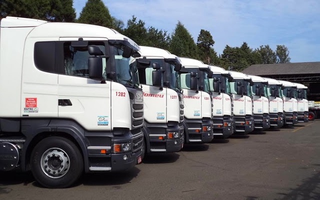 Exportações de caminhões caem 3,2% em abril, diz Anfavea