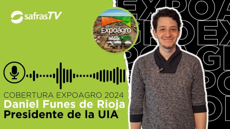 Expoagro 2024 – Escuche las declaraciones de Daniel Funes de Rioja (UIA)