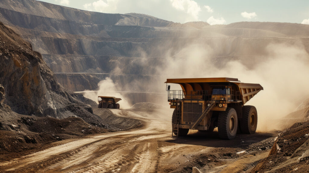 maquinas pesadas utilizadas na industria da construcao e na engenharia